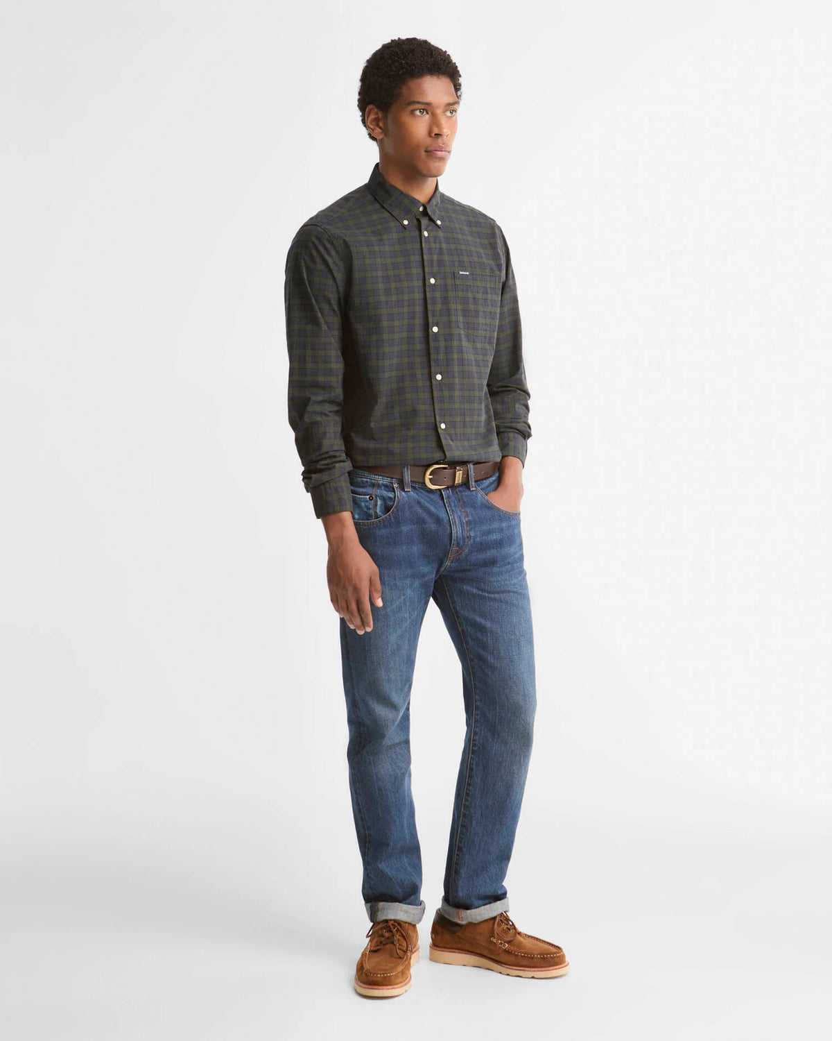 Barbour Lomond TF Tartan Shirt Shadow Classic Tartan