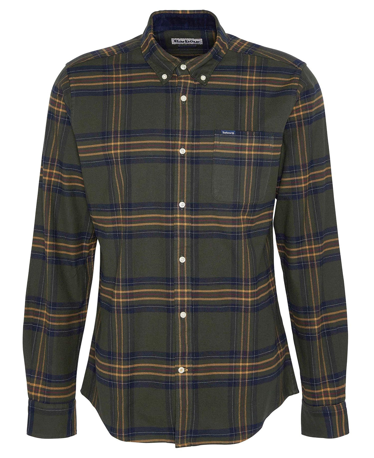 Barbour Portdown TS Checked shirt Olive