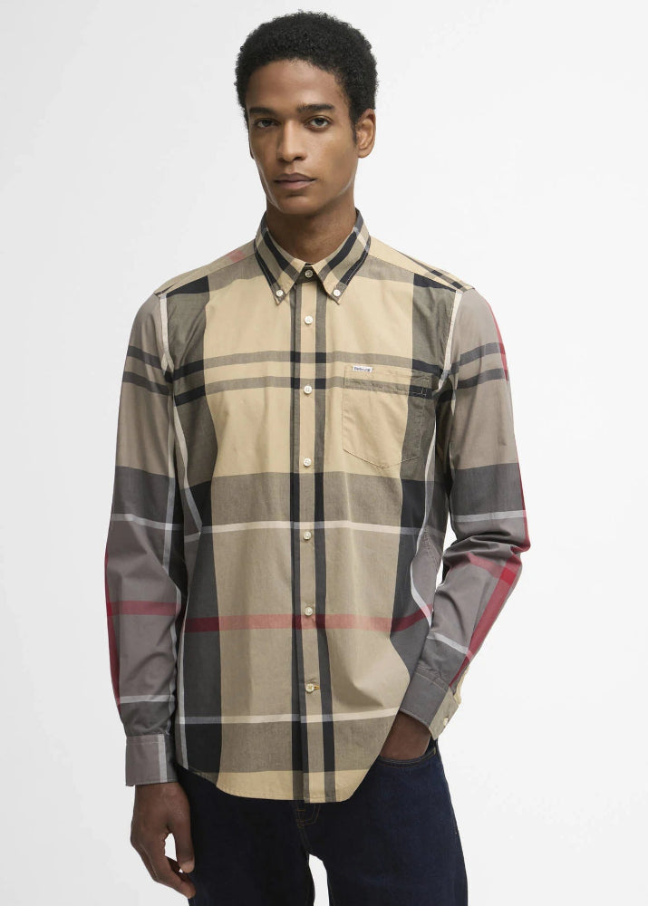 Barbour Harris Tailored Shirt Dress Tartan