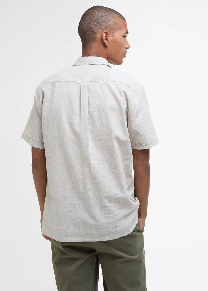 Barbour Nelsson SS Summer Shirt Stone