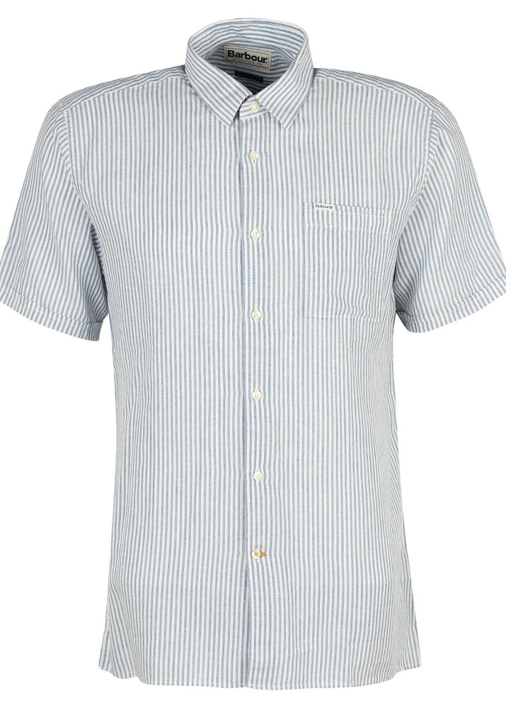 Barbour Deerpark Summer Shirt Navy