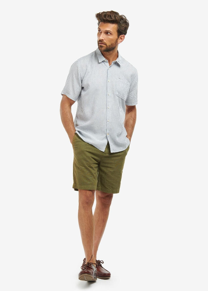 Barbour Deerpark Summer Shirt Navy