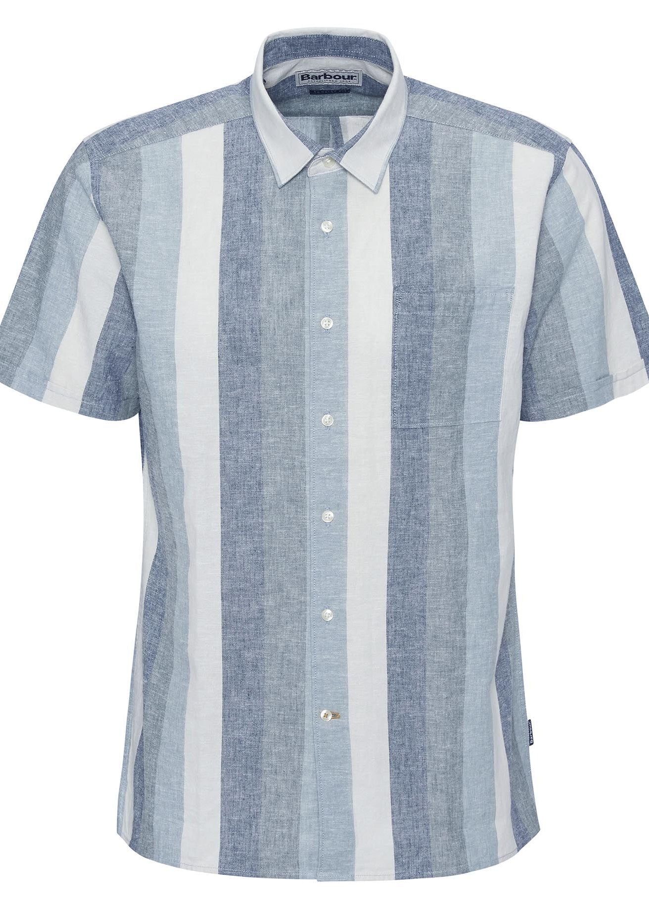 Barbour Portwell Summer Shirt Navy