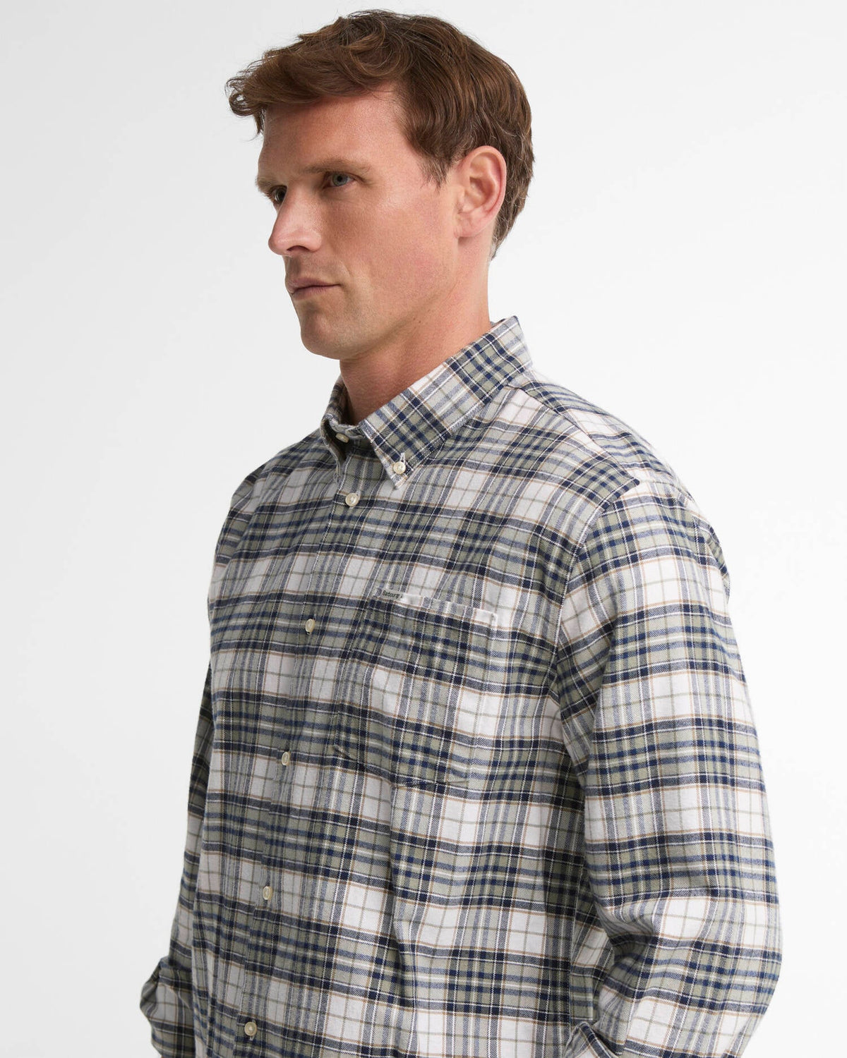 Barbour Telfield Shirt Regular Fit Navy