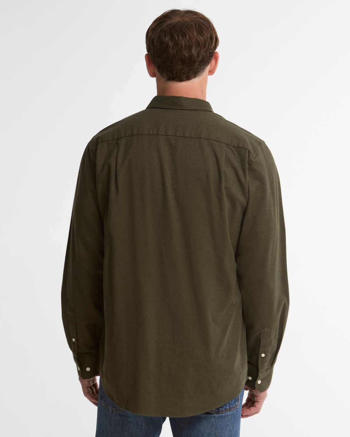 Barbour Sparrowhill Regular Fit Shirt Olive