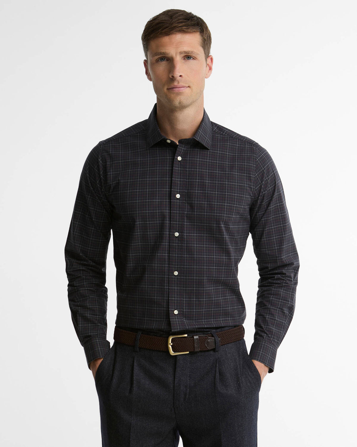 Barbour Ashfield Tailored TS Shirt Navy