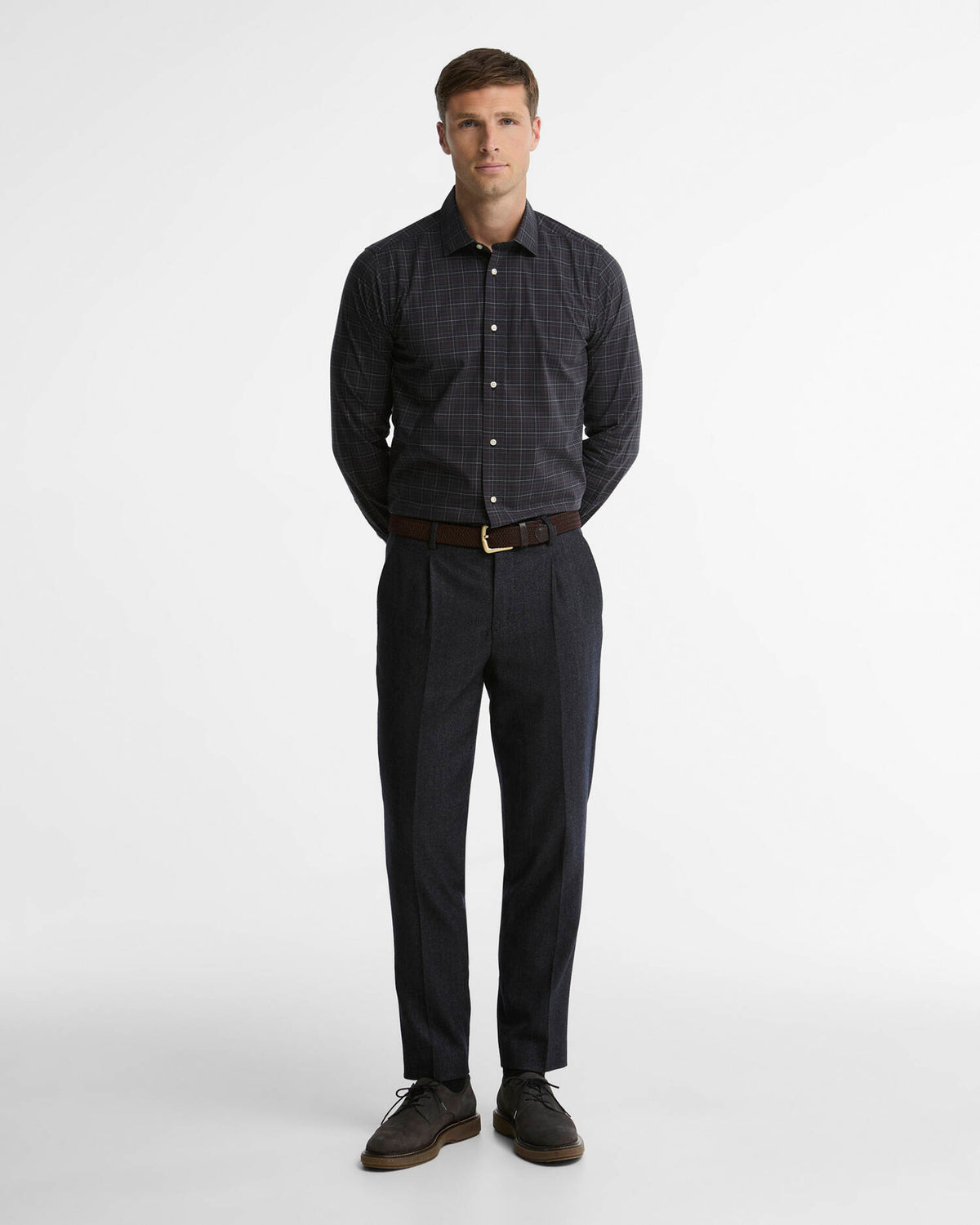 Barbour Ashfield Tailored TS Shirt Navy