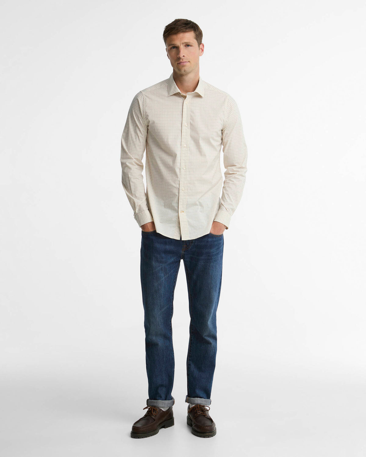 Barbour Ashfield Tailored TS Shirt Whisper White