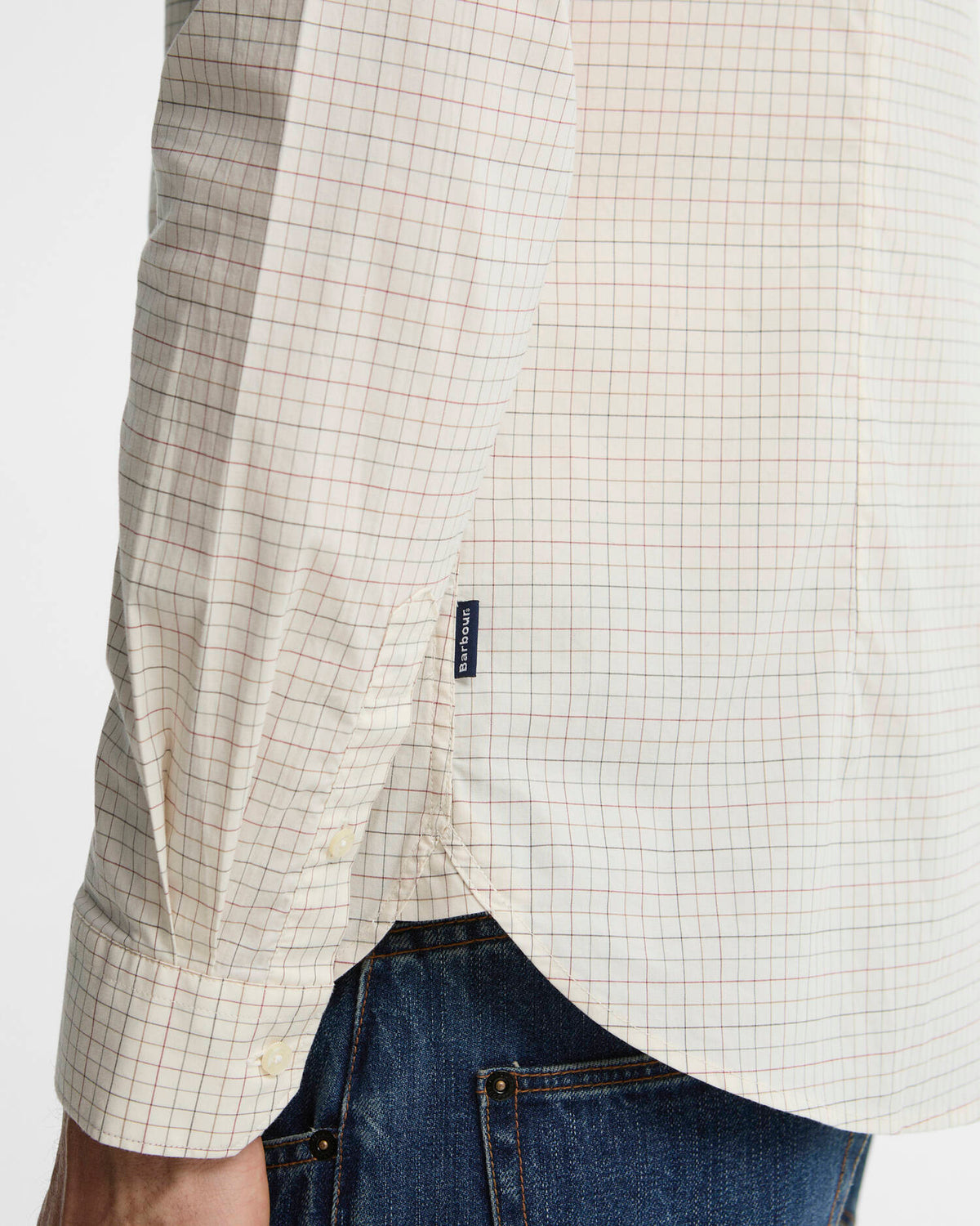 Barbour Ashfield Tailored TS Shirt Whisper White