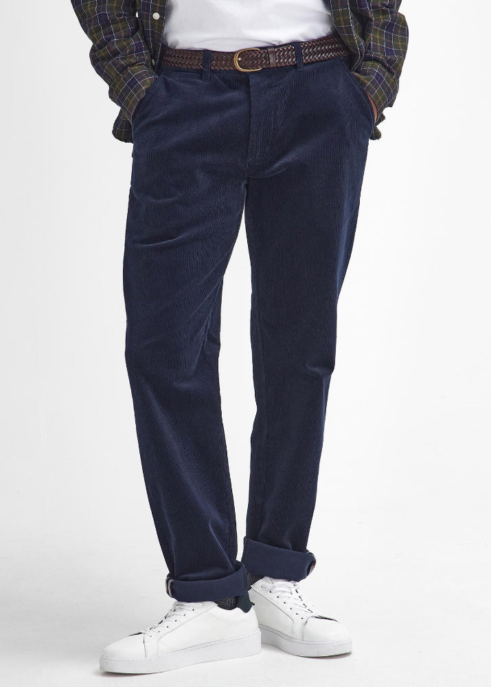 Barbour Stretch Cord Trouser Navy