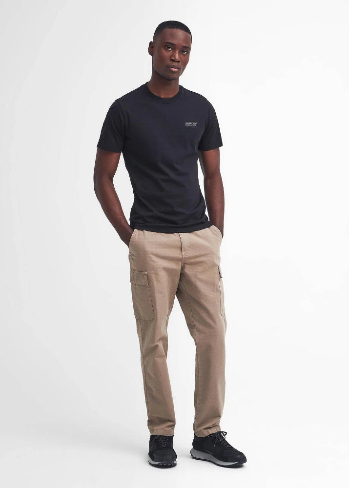 Barbour Intl Small Tee Logo Black