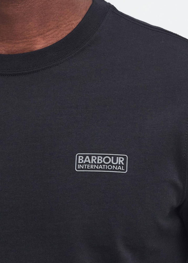 Barbour Intl Small Tee Logo Black
