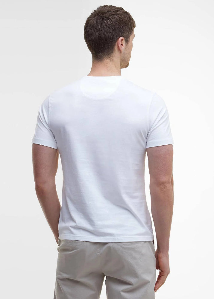 Barbour Essential Sports Tee White