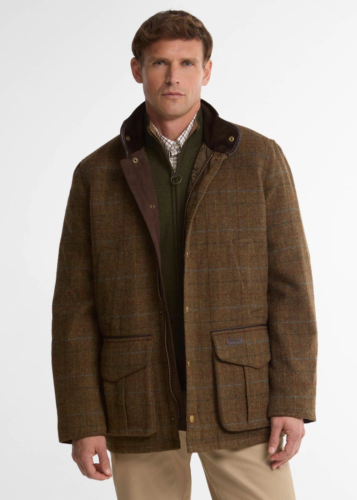 Barbour Hereford Tweed Wool