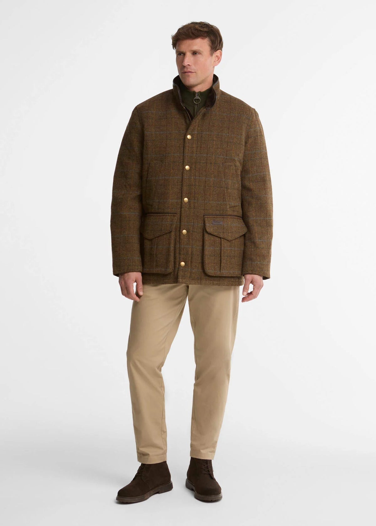 Barbour Hereford Tweed Wool