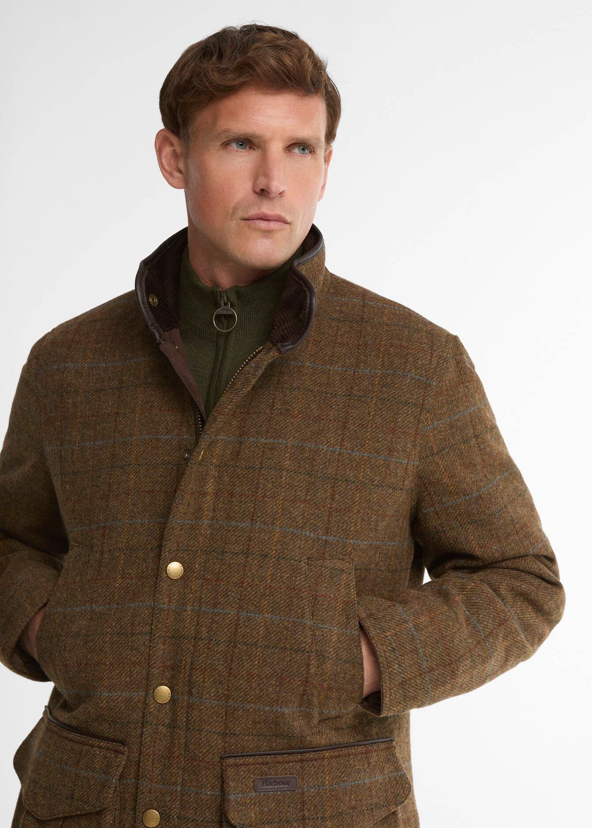 Barbour Hereford Tweed Wool