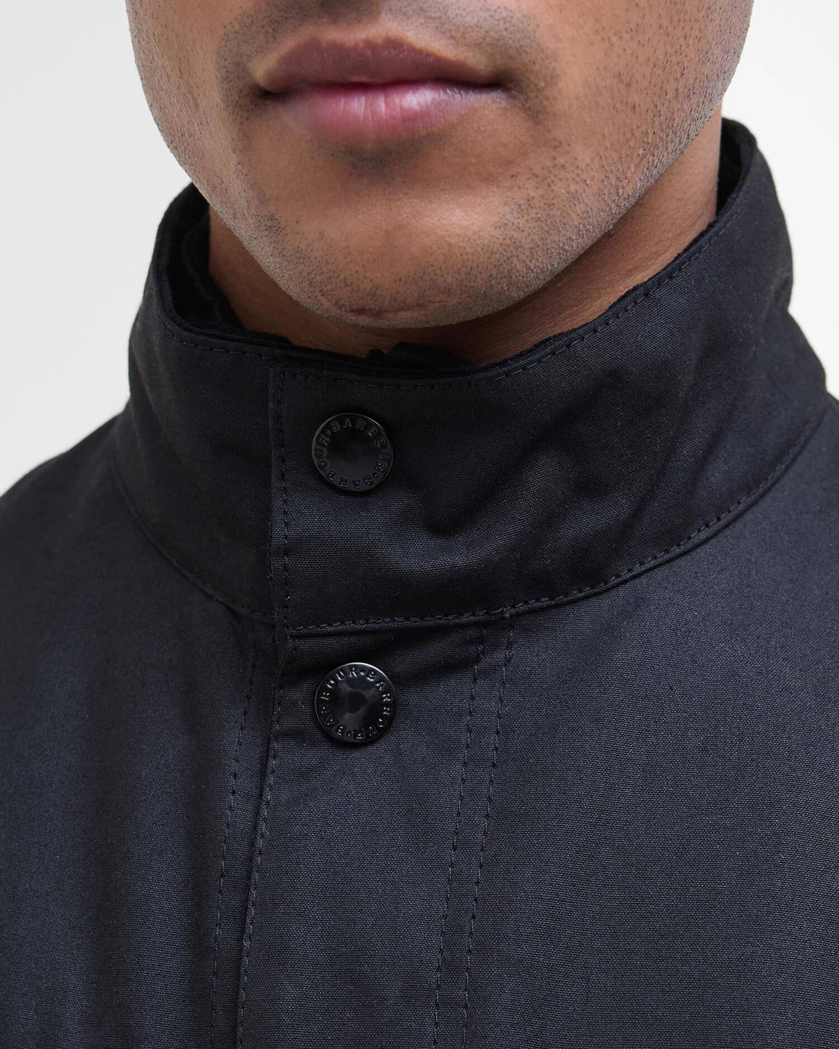 Barbour Ogston Waxed Jacket Classic Black