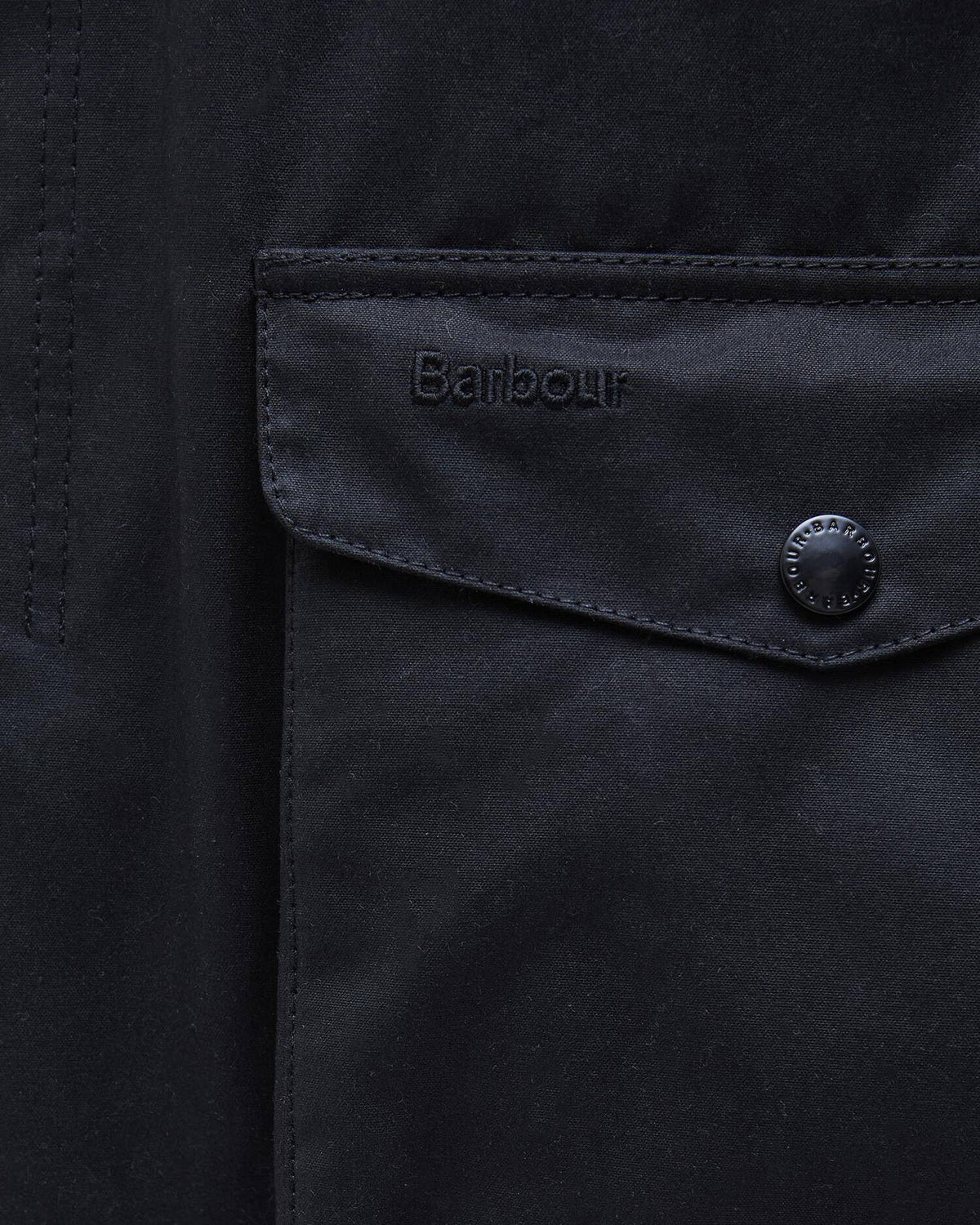 Barbour Ogston Waxed Jacket Classic Black