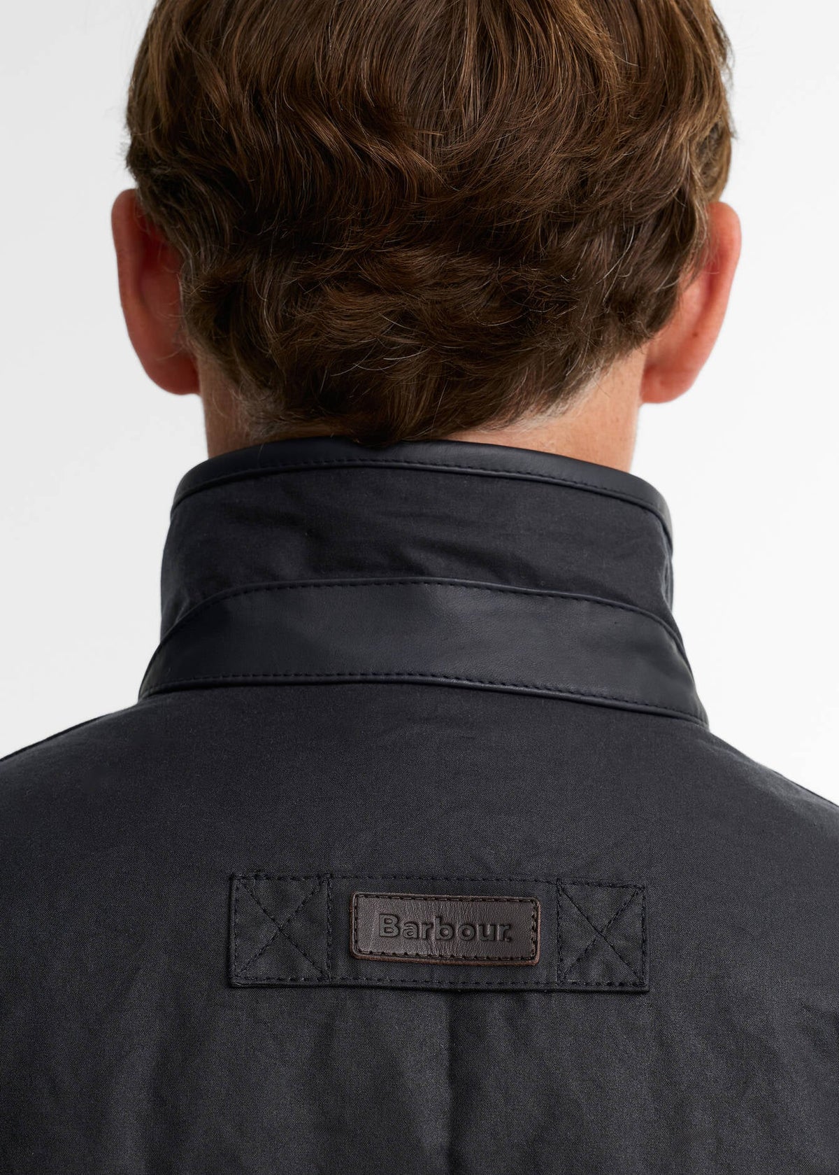 Barbour Hereford Wax Jacket Navy