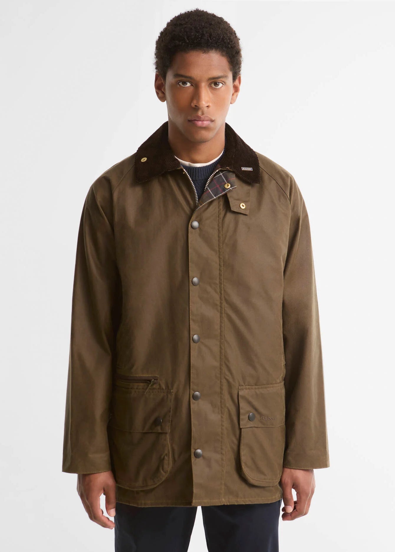 Barbour Icons Beaufort Wax Jacket Sage