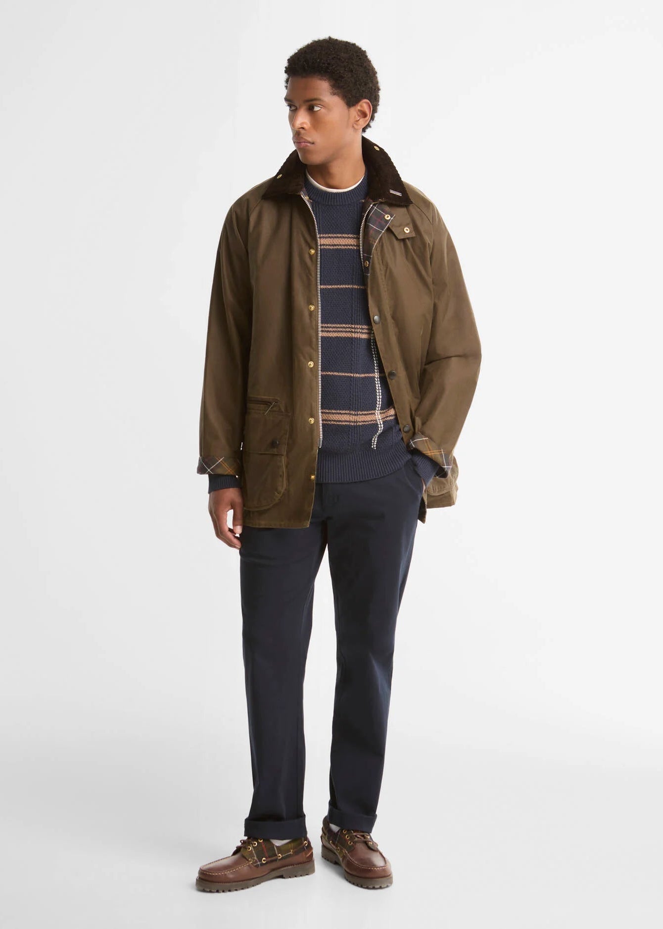 Barbour Icons Beaufort Wax Jacket Sage
