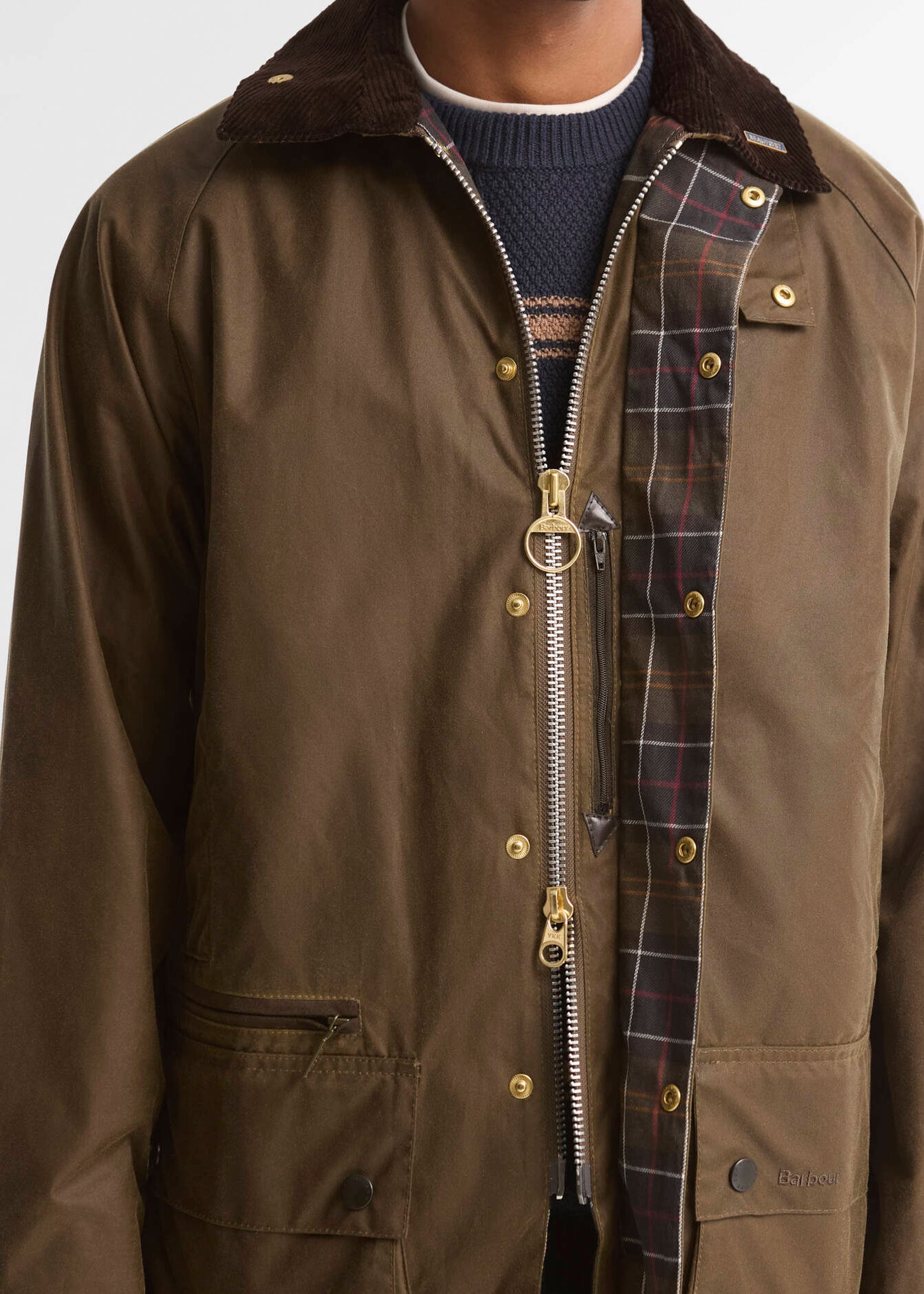 Barbour Icons Beaufort Wax Jacket Sage