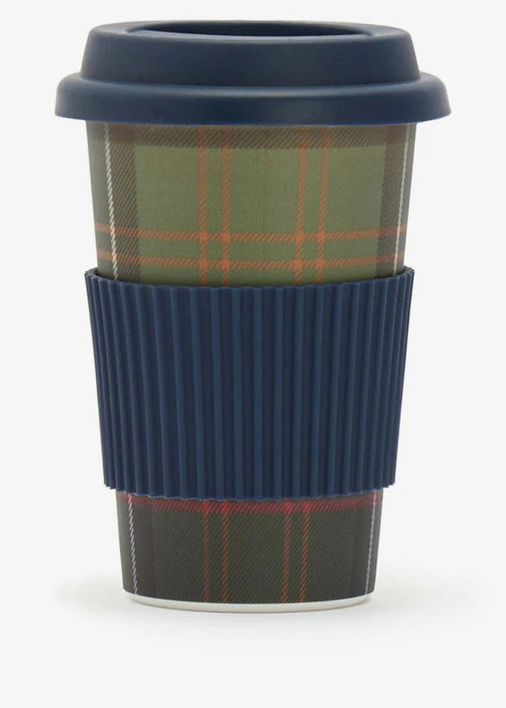 Barbour Reusable Tartan Travel Mug