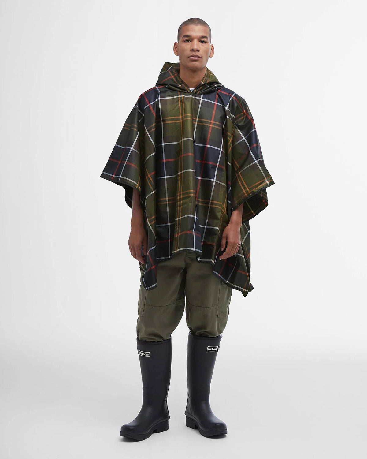 Barbour Showerproof Poncho Classic Tartan