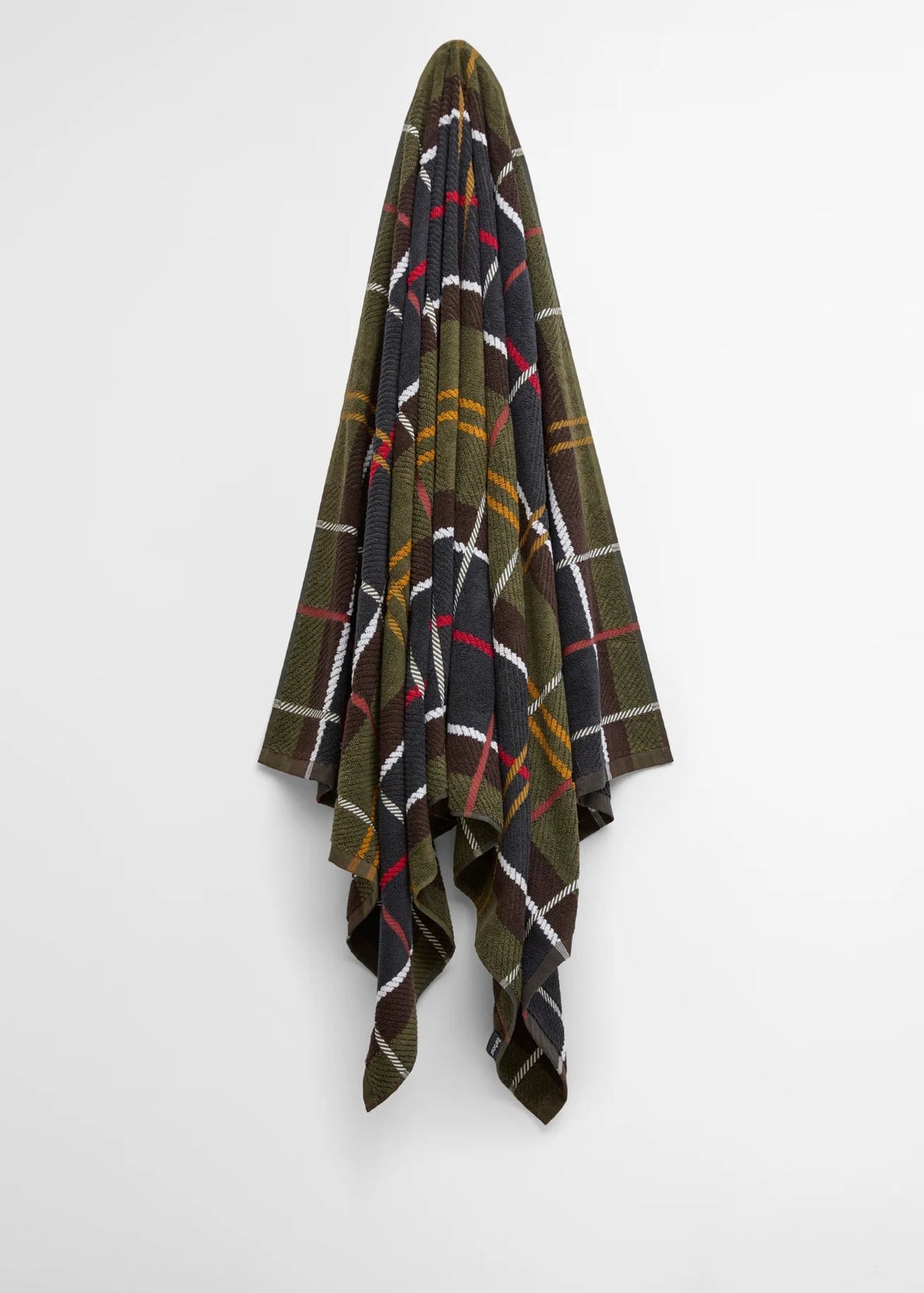 Barbour Tartan Beach Towel Classic Tartan
