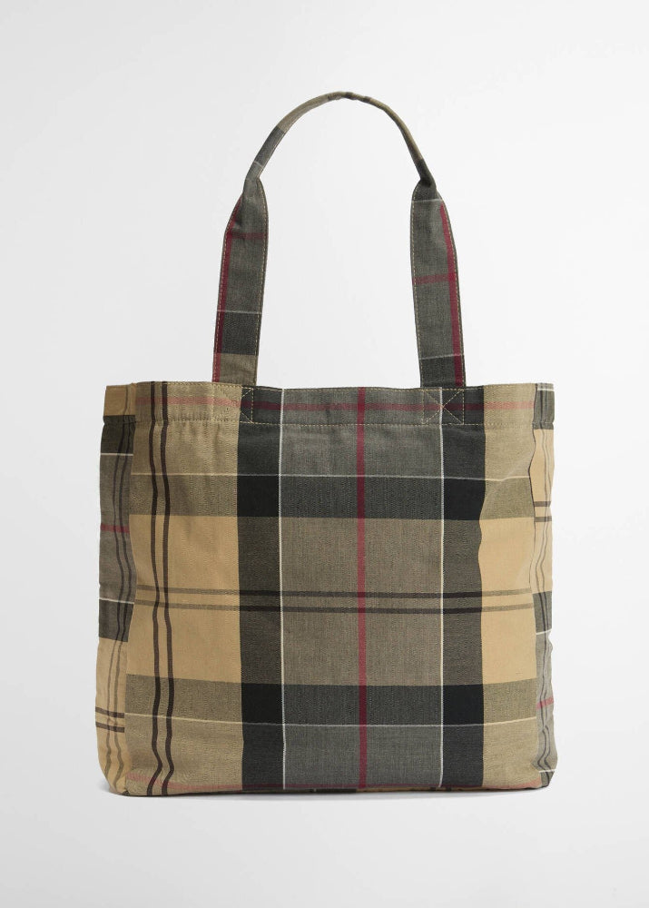 Barbour Telfield Tartan Tote Bag