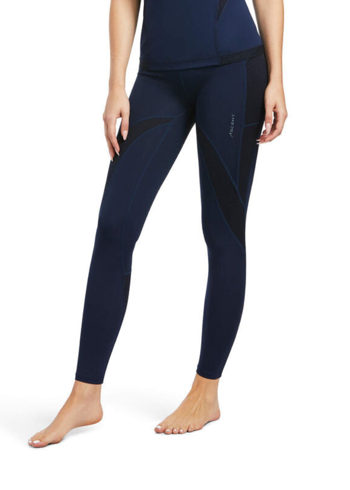 Ariat Ascent Half Grip Tights Navy