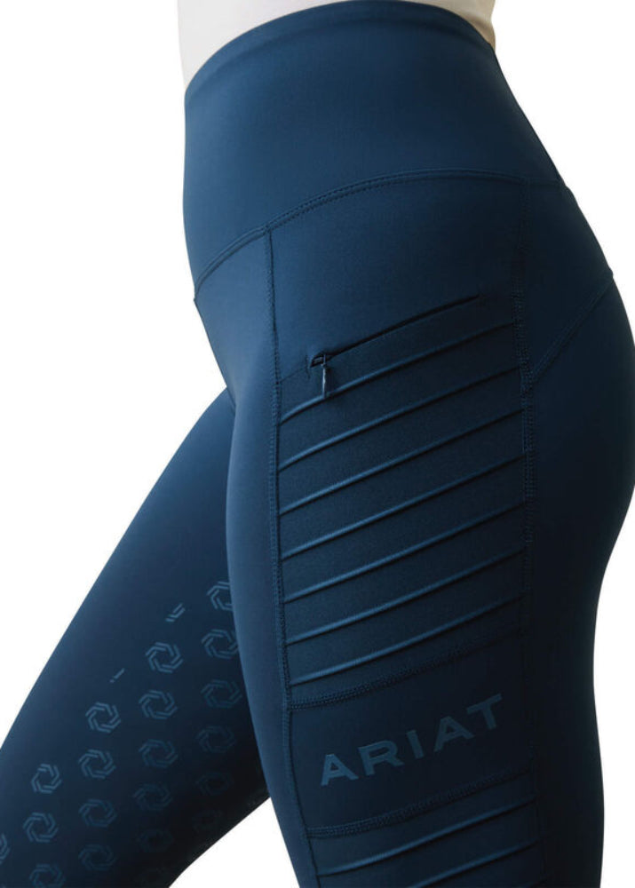 Ariat Eos Moto Full Seat Tights Deep Petroleum