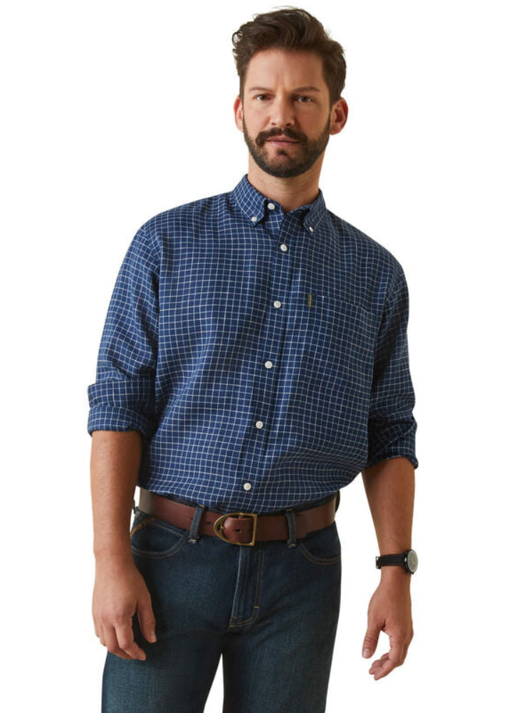 Ariat Sonoma Shirt Navy Tattersall