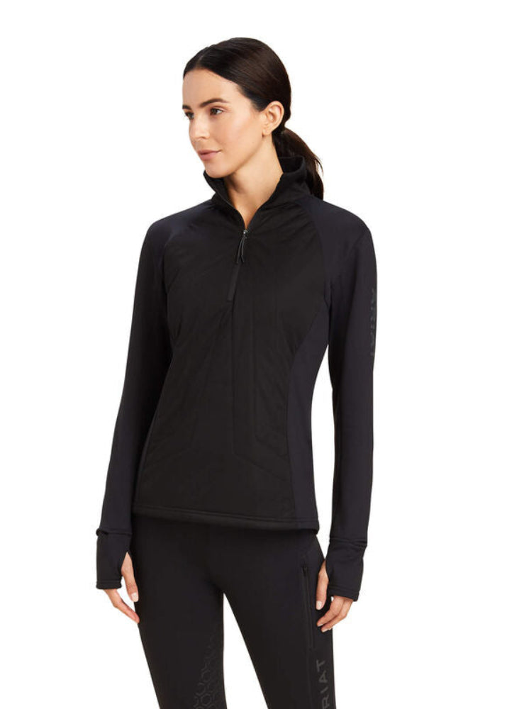 Ariat Venture 1/2 Zip Black