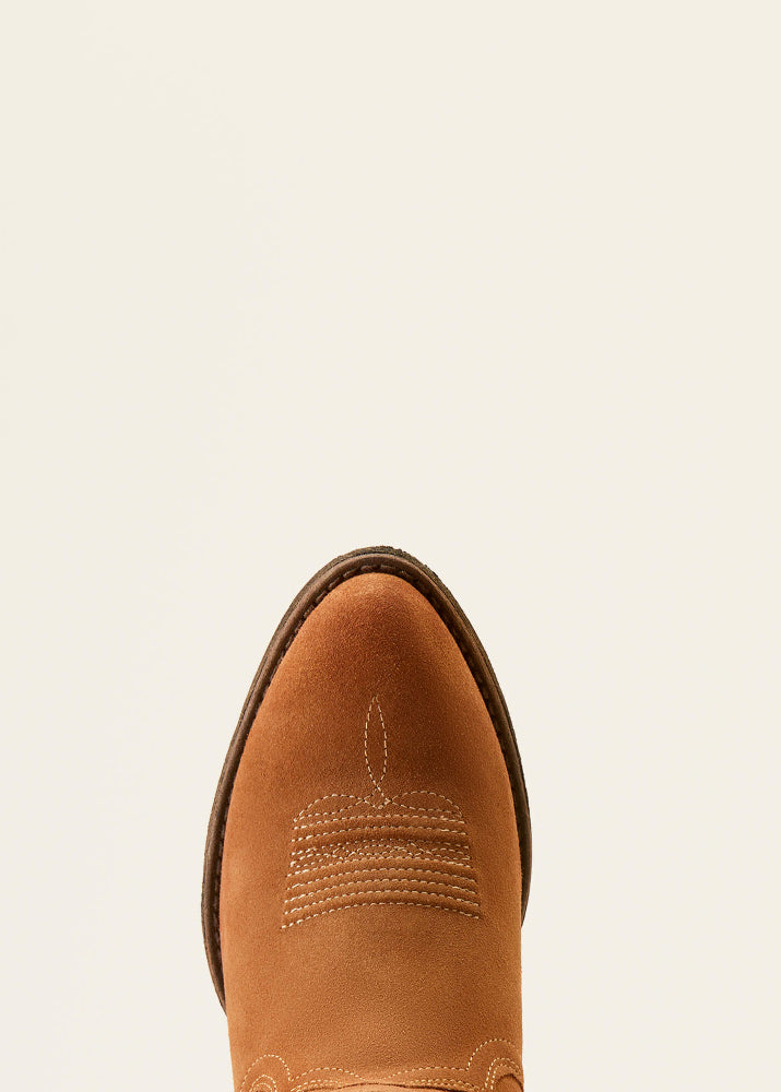 Ariat Women's Harlan Western Boot Walnut Suede
