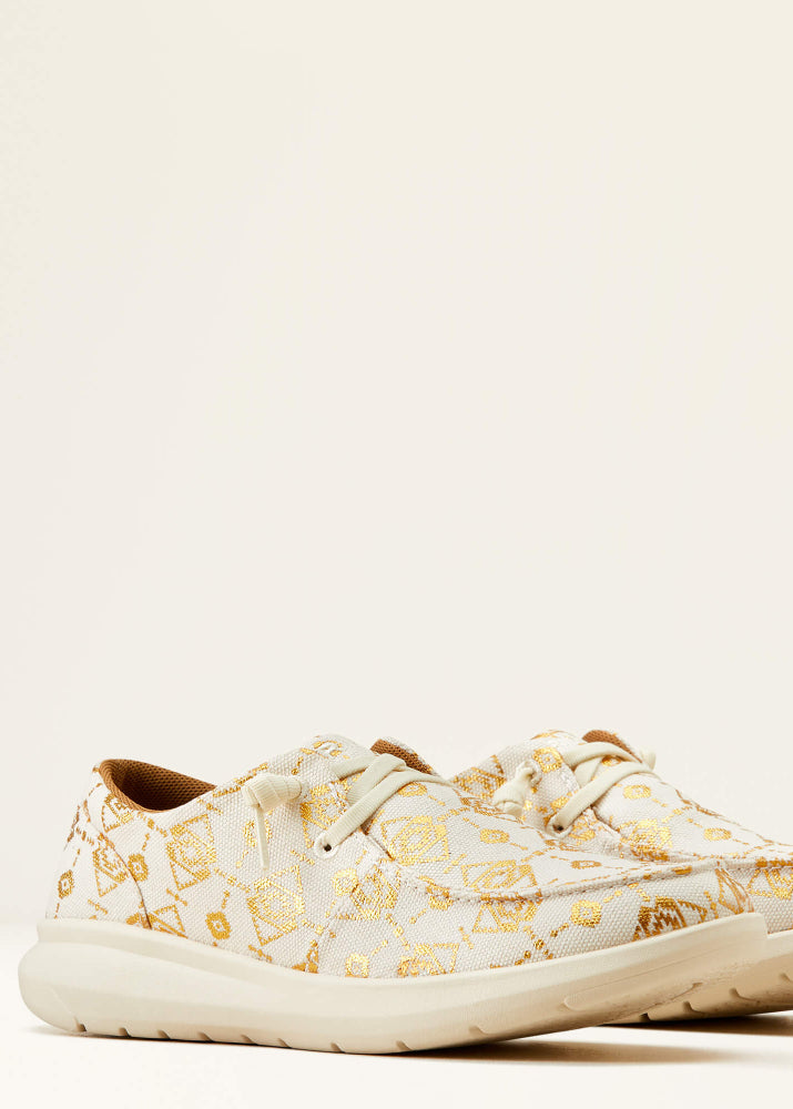 Ariat Womens Hilo Casual Shoe Gilded Pecos