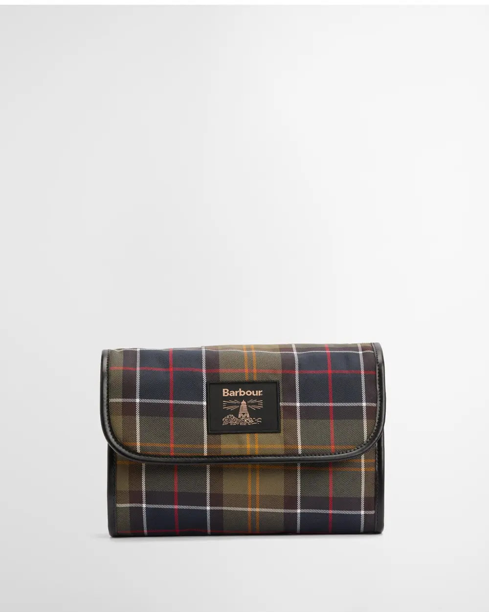 Barbour Tartan Hanging Washbag