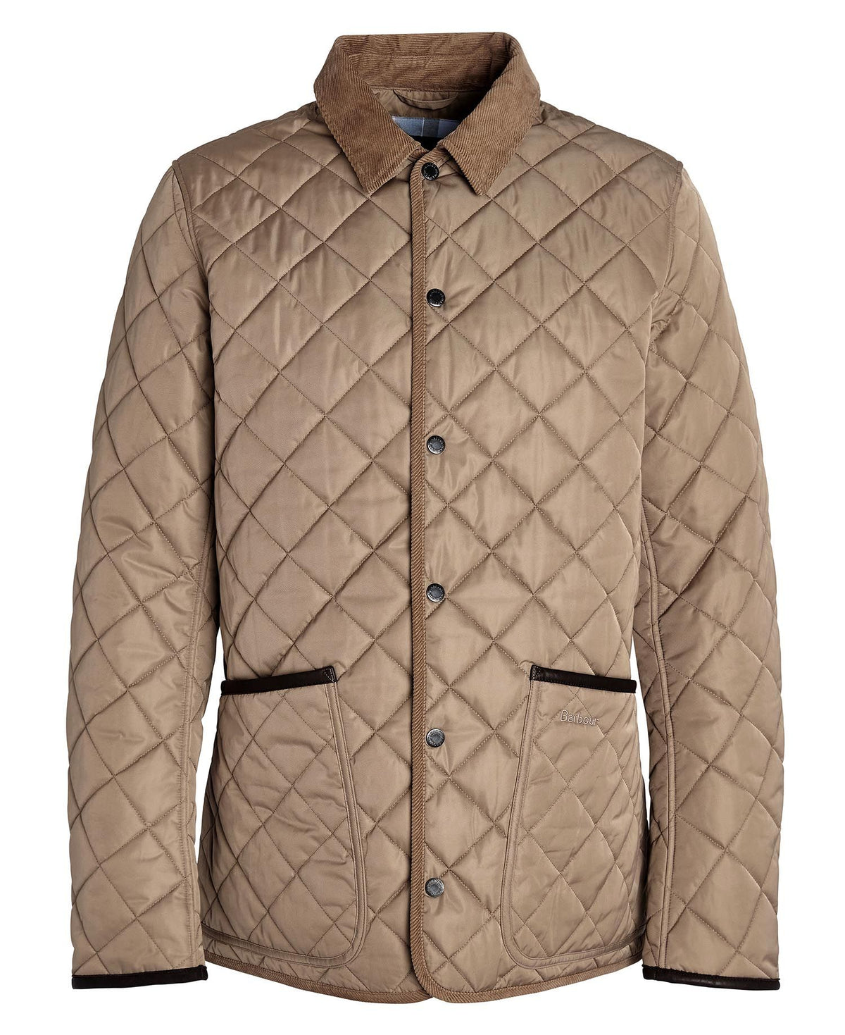 Barbour Baston Liddesdale Quilt Jacket Military Brown