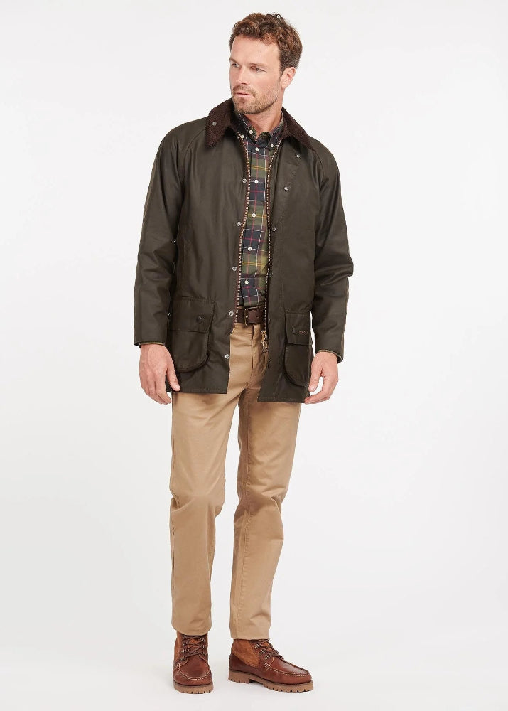 Barbour Classic Beaufort Wax Jacket Olive
