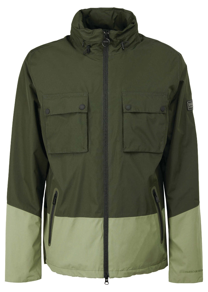 Barbour International Obel Waterproof Jacket Sage