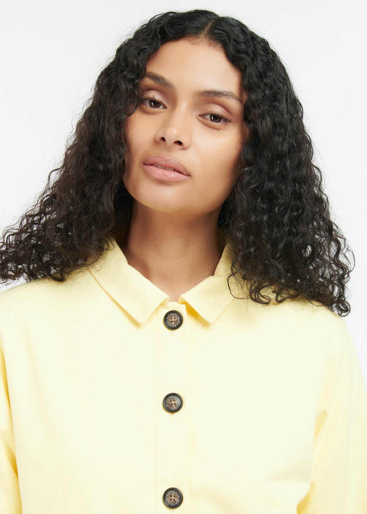 Barbour Leilani Overshirt Buttermilk
