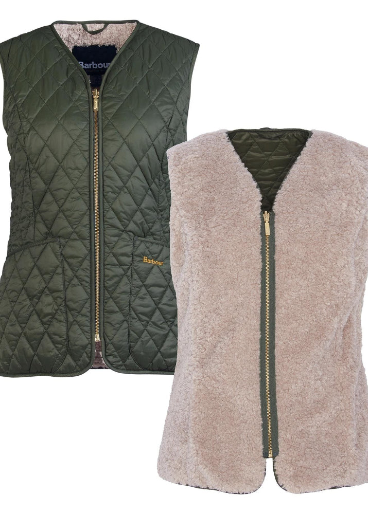 Barbour Markenfield Liner Olive Natural