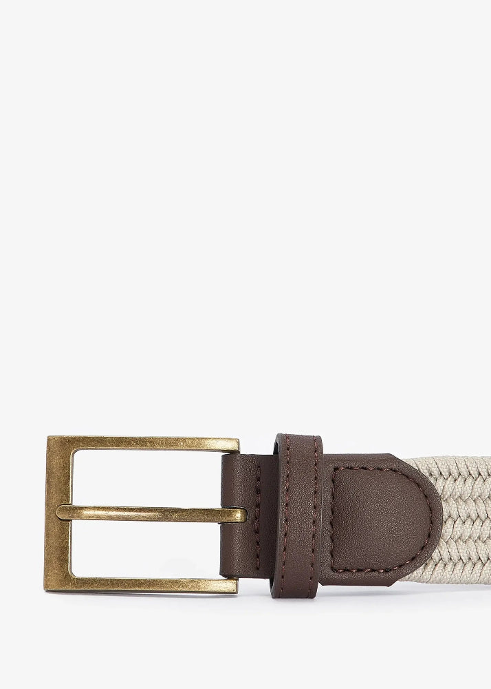 Barbour Nevis Stretch Webbing Belt Mist