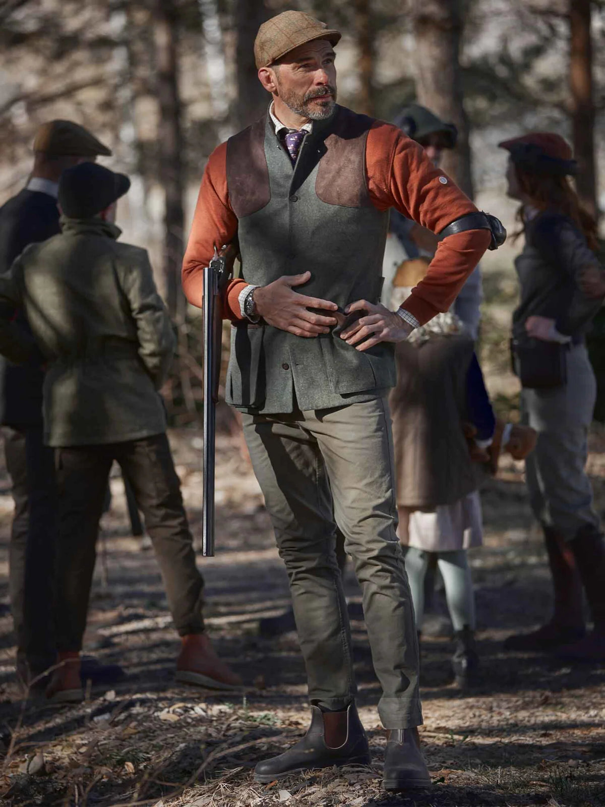 Chevalier Henry Shooting Tweed Vest