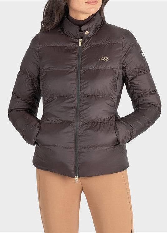 Equiline Elanne Puffer Jacket Liquorice