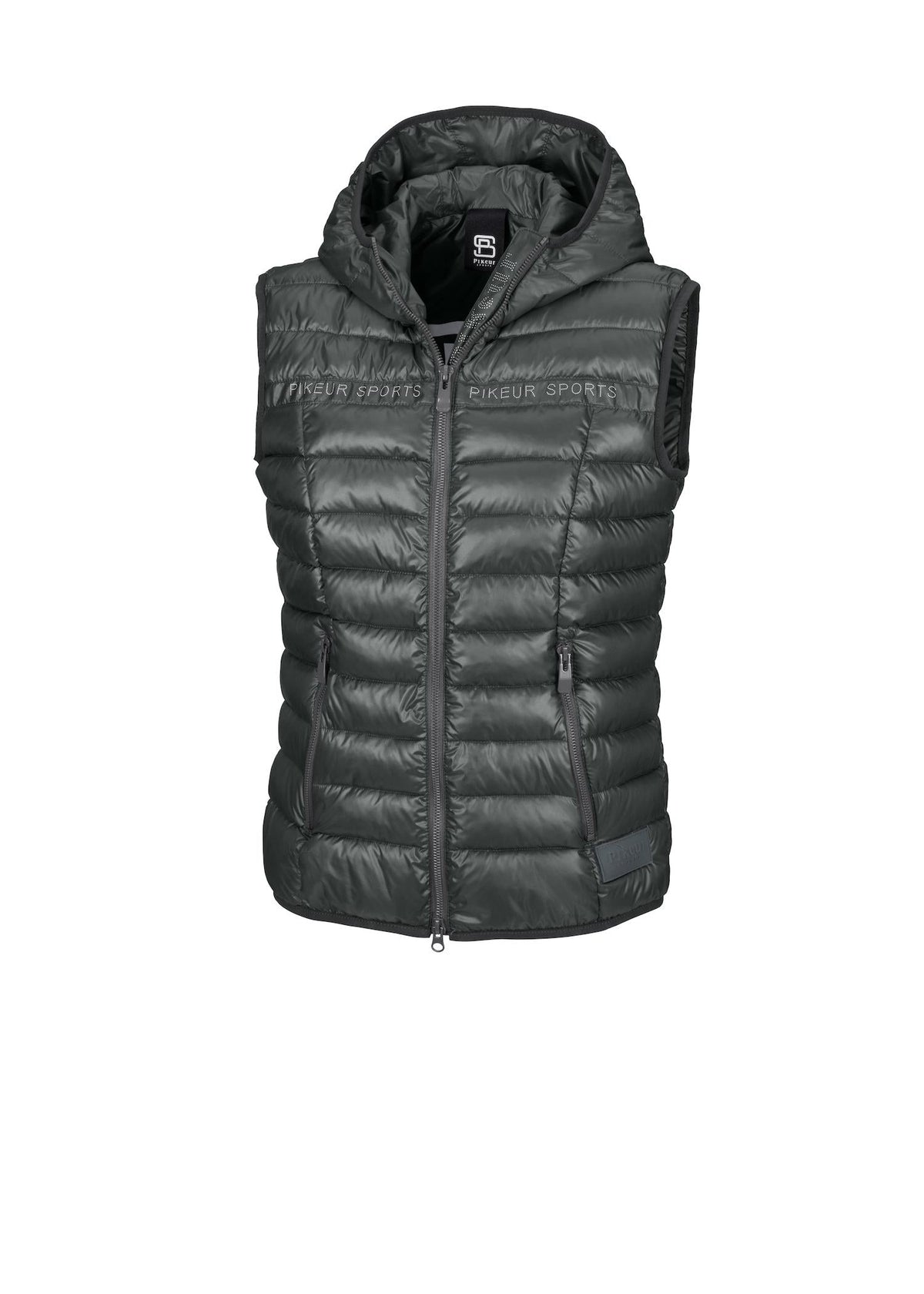 Pikeur Sports Quilted Waistcoat Dark Olive