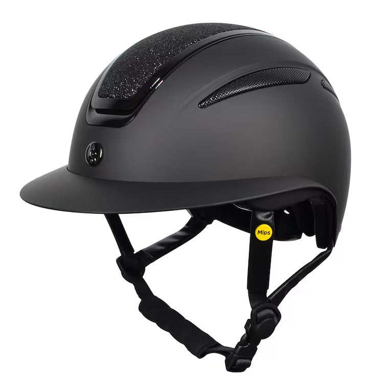Hansbo Sport Ridhjälm MIPS AIR Matte Black