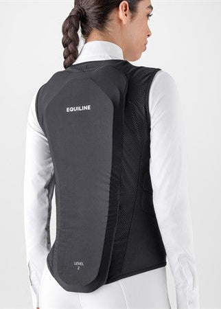 Equiline Xcudo Ryggskydd Svart