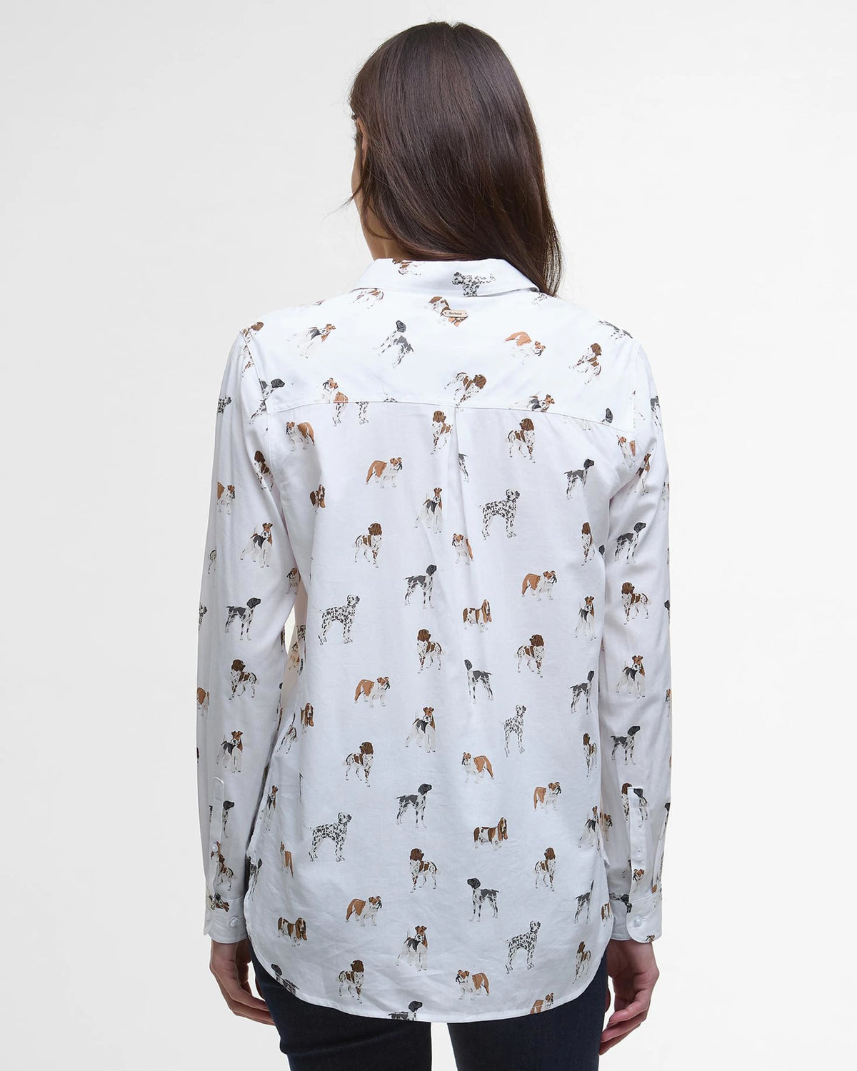 Barbour Safari Shirt Dog Print