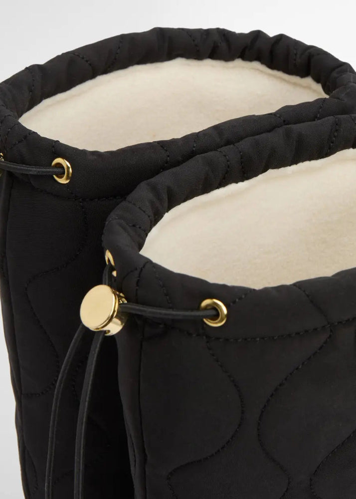Barbour Marnie Quilted Tall Welly Black